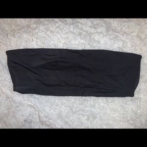 Pacsun Black Bandeau Bikini Top